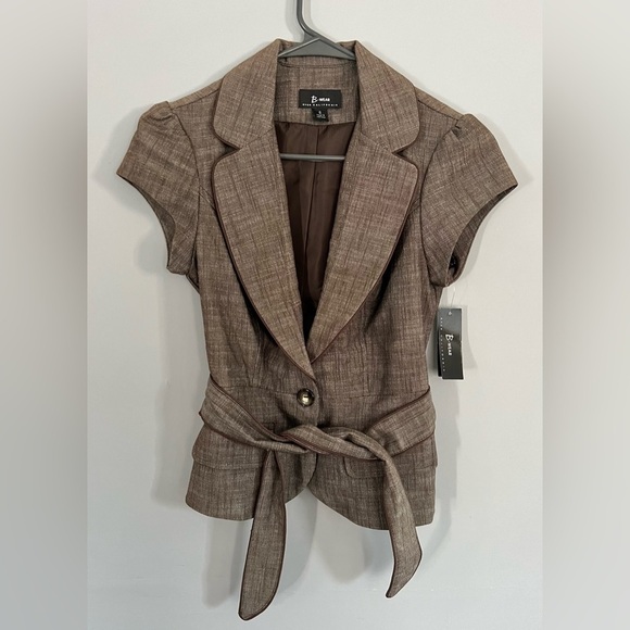 Byer California NWT - Women’s Brown suit Jacket Sz SM - Picture 3 of 9